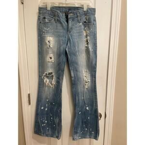 Armani Exchange Women's Blue Jeans, A51